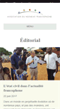 Mobile Screenshot of notariat-francophone.org